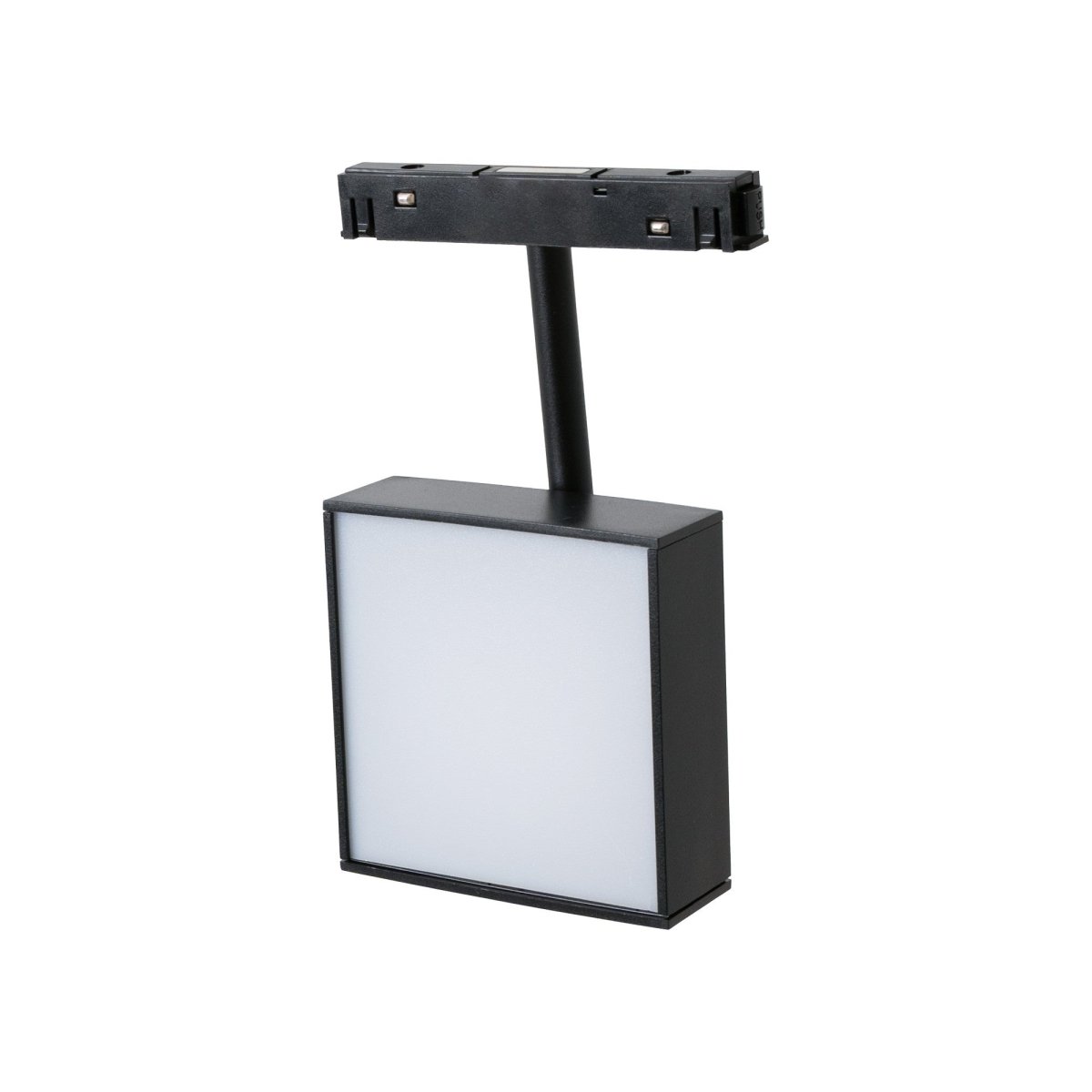 Luminaria cuadrada LED para carril magnético 48V - 9W - CRI90 - Chip OSRAM - Barcelona Led-