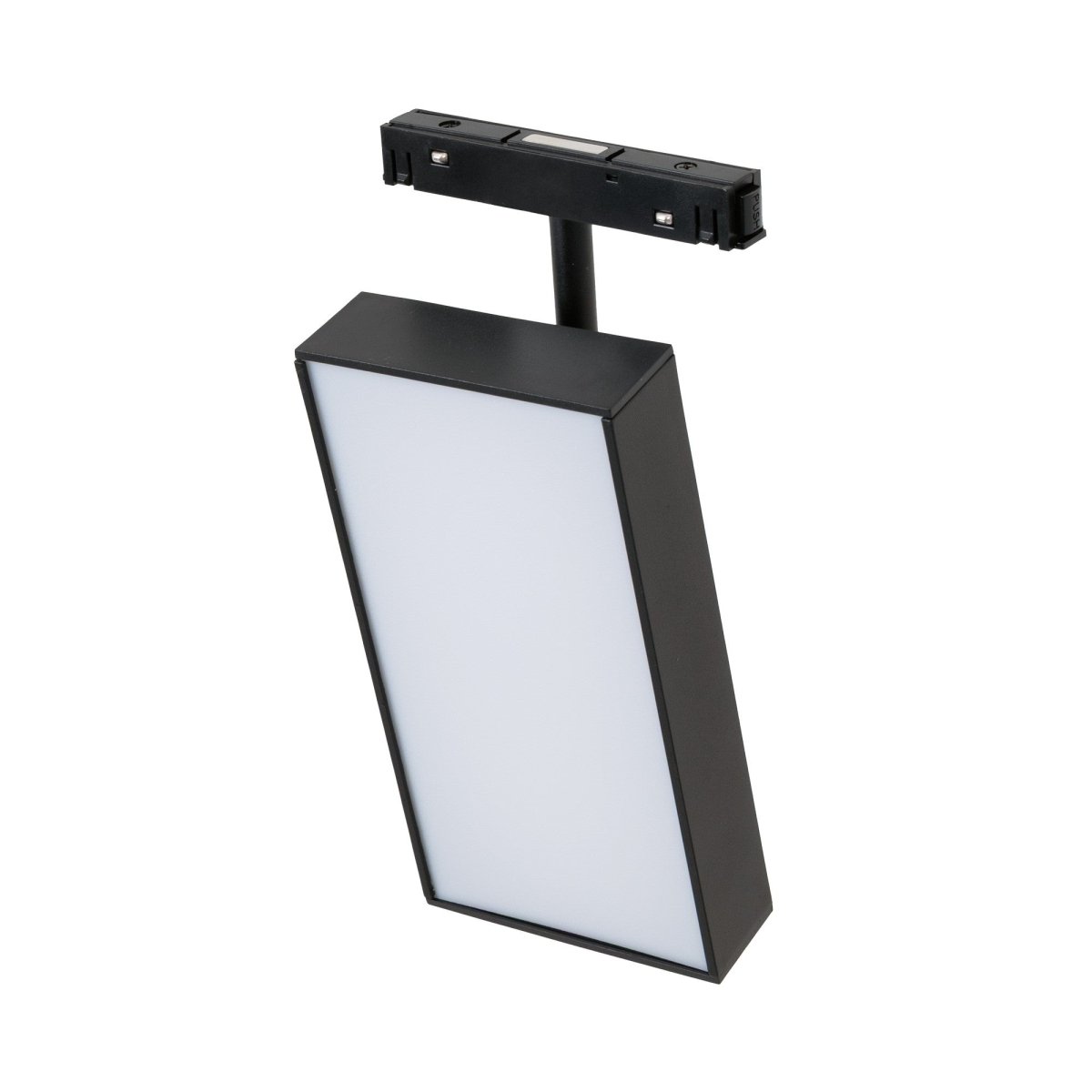 Luminaria cuadrada LED para carril magnético 48V - 18W - CRI90 - OSRAM - Barcelona Led-