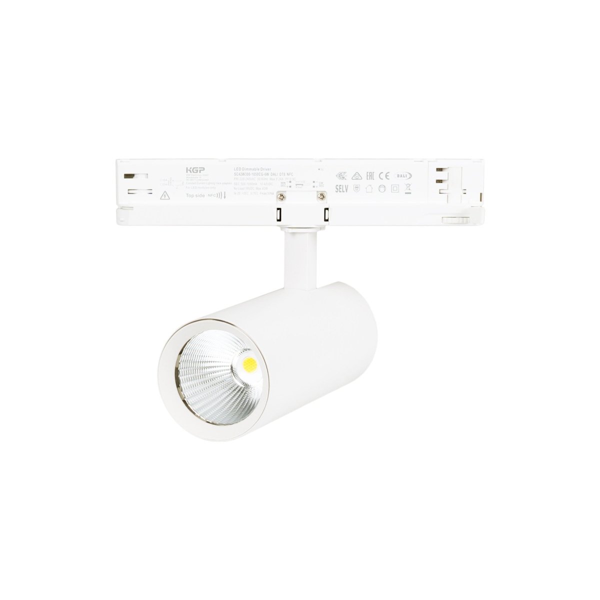 Proyector LED para carril trifásico 20W - DALI - CCT - CRI90 - Chip OSRAM - Barcelona Led-