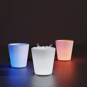 Cubitera LED RGBW - 6W - 29 x Ø 28cm - Recargable (14)