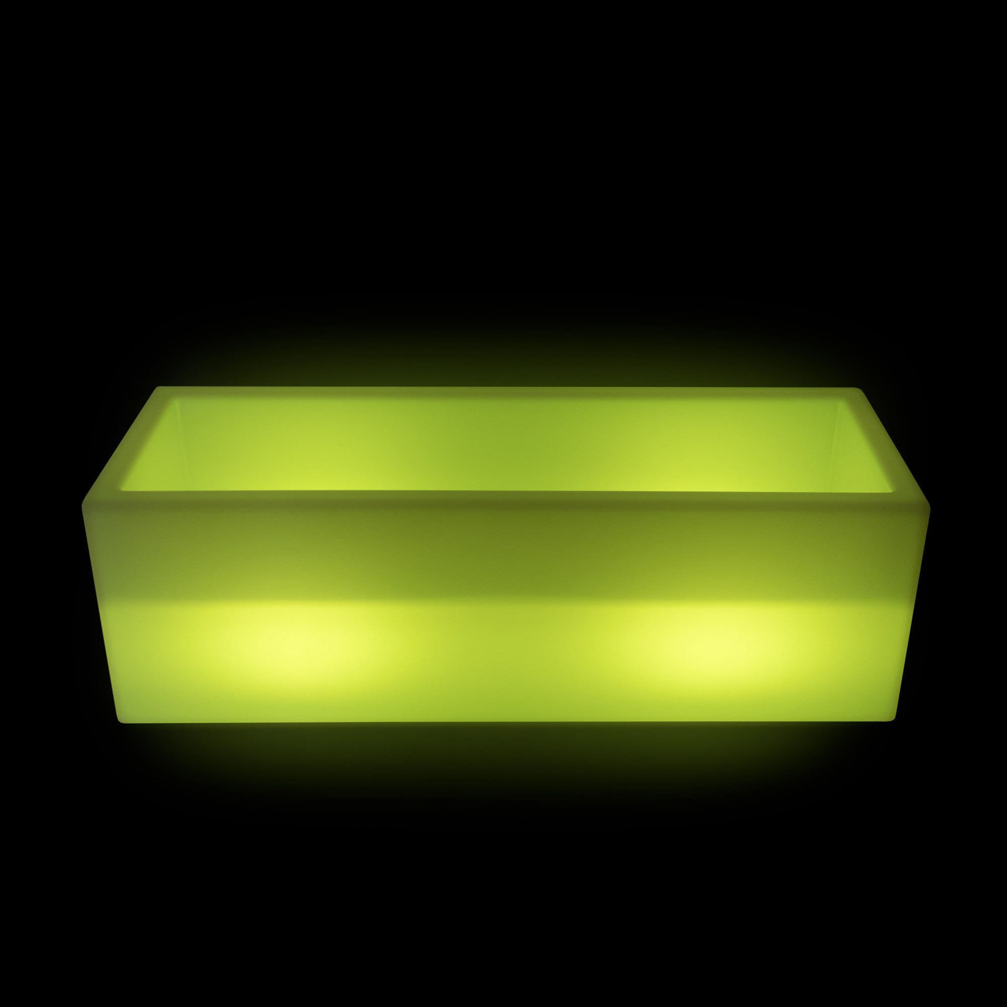 Macetero rectangular LED RGBW - 24W - Recargable - Mando a distancia (8)