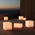 Cubo luminoso LED RGBW - 4W - Recarregável 4