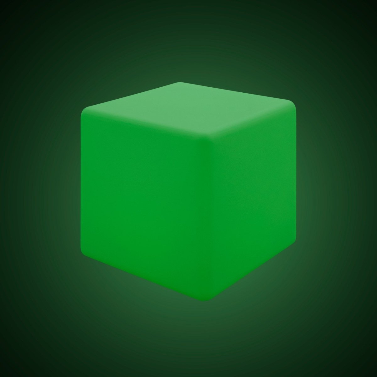 Cubo luminoso LED RGBW - 6W - Recargable - Barcelona Led-Mobiliario