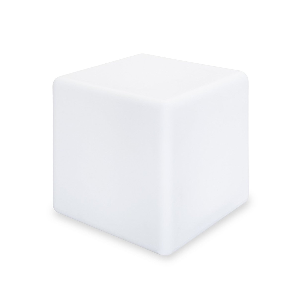 Cubo luminoso LED RGBW - 12W - Recargable - Barcelona Led-Mobiliario