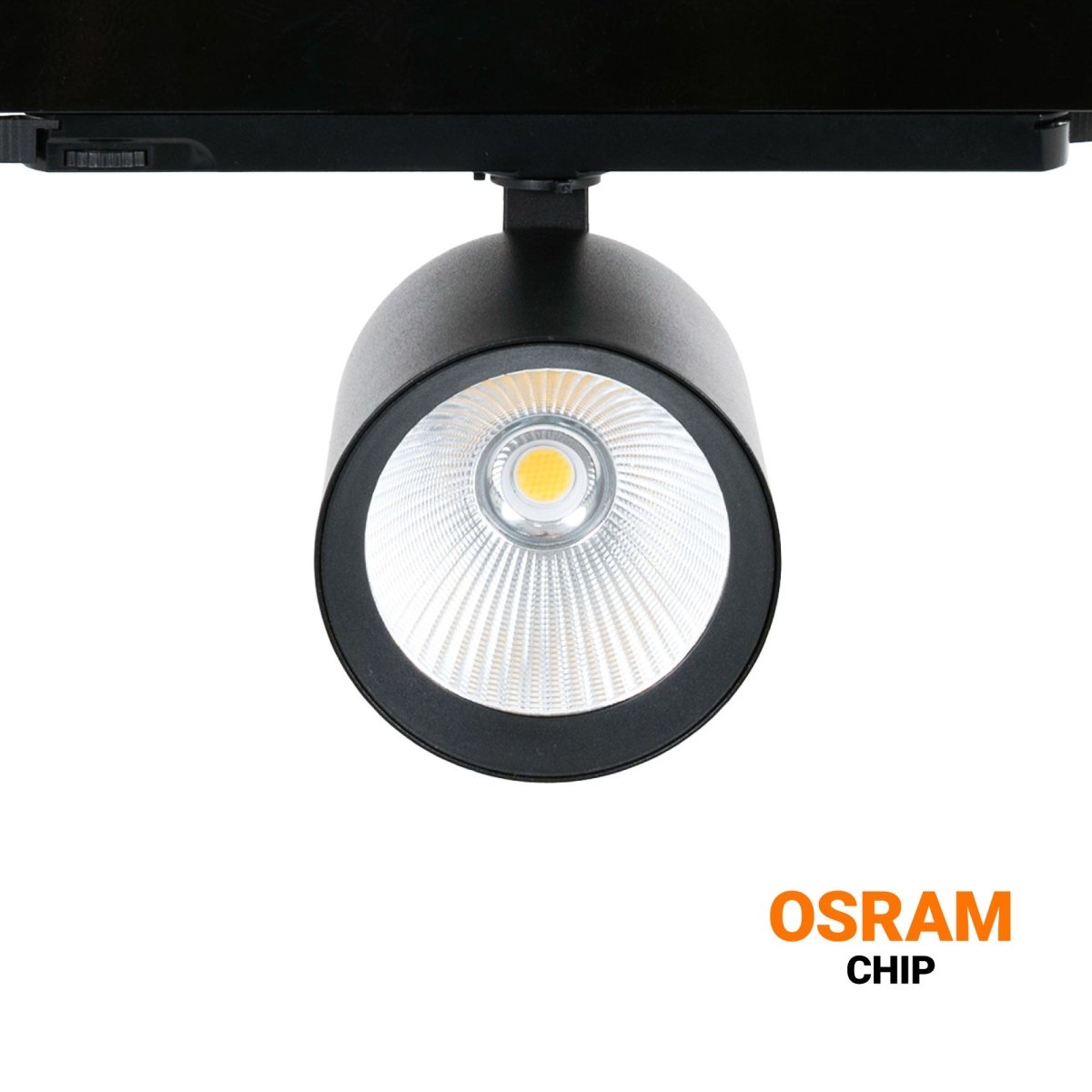 Proyector LED para carril trifásico 36W - DALI - CCT - CRI90 - Chip OSRAM - Barcelona Led-