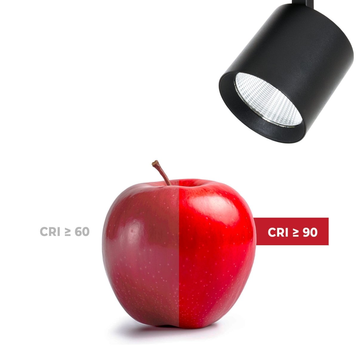 Proyector LED para carril trifásico 36W - DALI - CCT - CRI90 - Chip OSRAM - Barcelona Led-