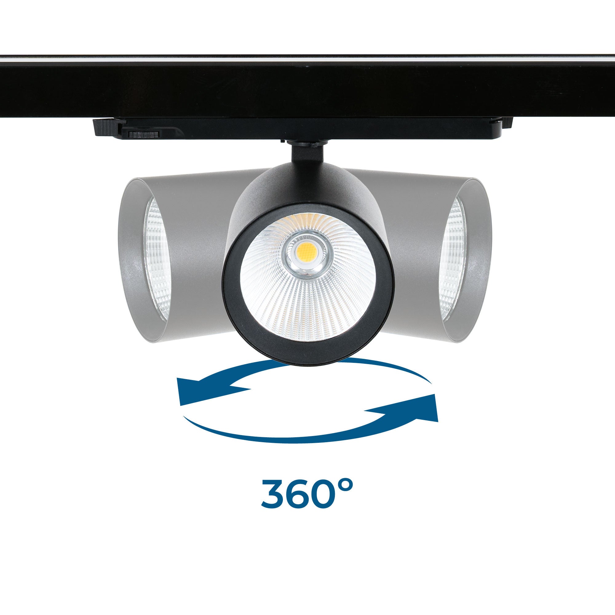 Proyector LED para carril trifásico 36W - DALI - CCT - CRI90 - Chip OSRAM (43)