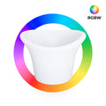 Cubitera LED RGBW - 6W - Ø 38 cm - Recargable 2