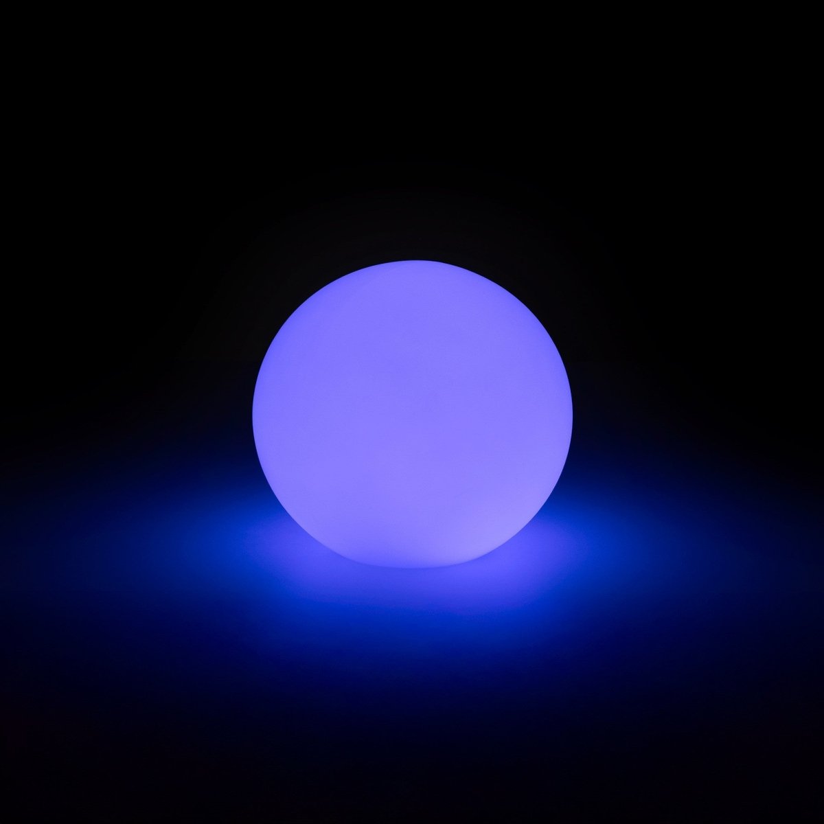 Lámpara de mesa o suelo esfera exterior - RGBW - 1W - Ø20cm - Recargable - Barcelona Led-