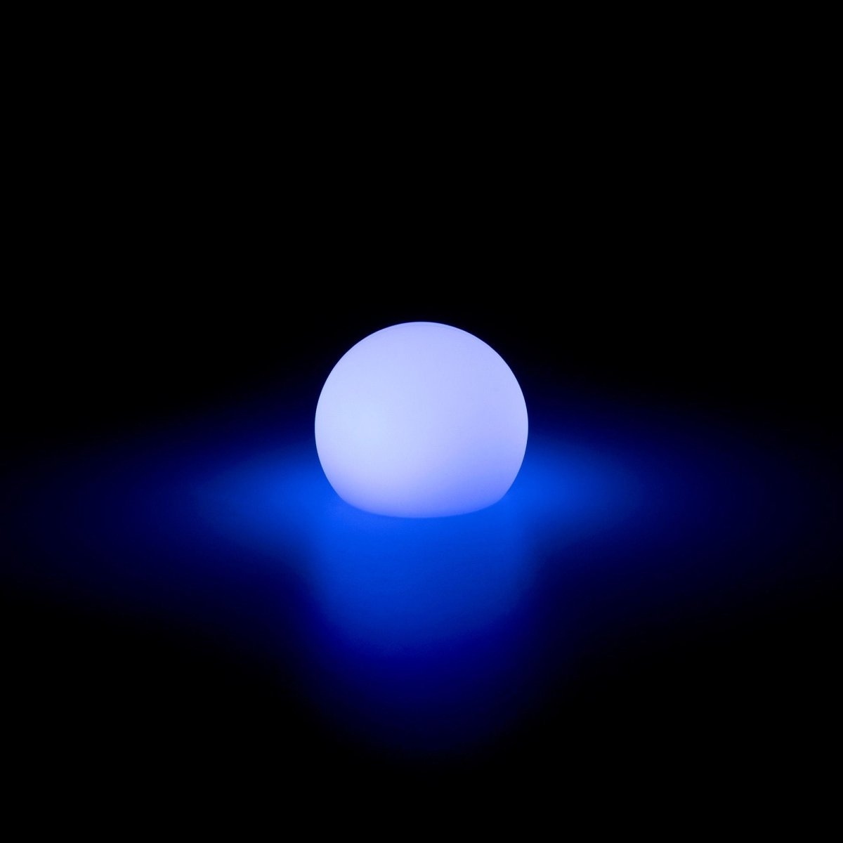 Lámpara de mesa o suelo esfera exterior - RGBW - 1W - Ø12cm - Recargable - Barcelona Led-