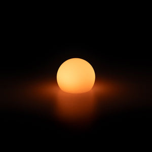 Lámpara de mesa o suelo esfera exterior - RGBW - 1W - Ø12cm - Recargable (13)