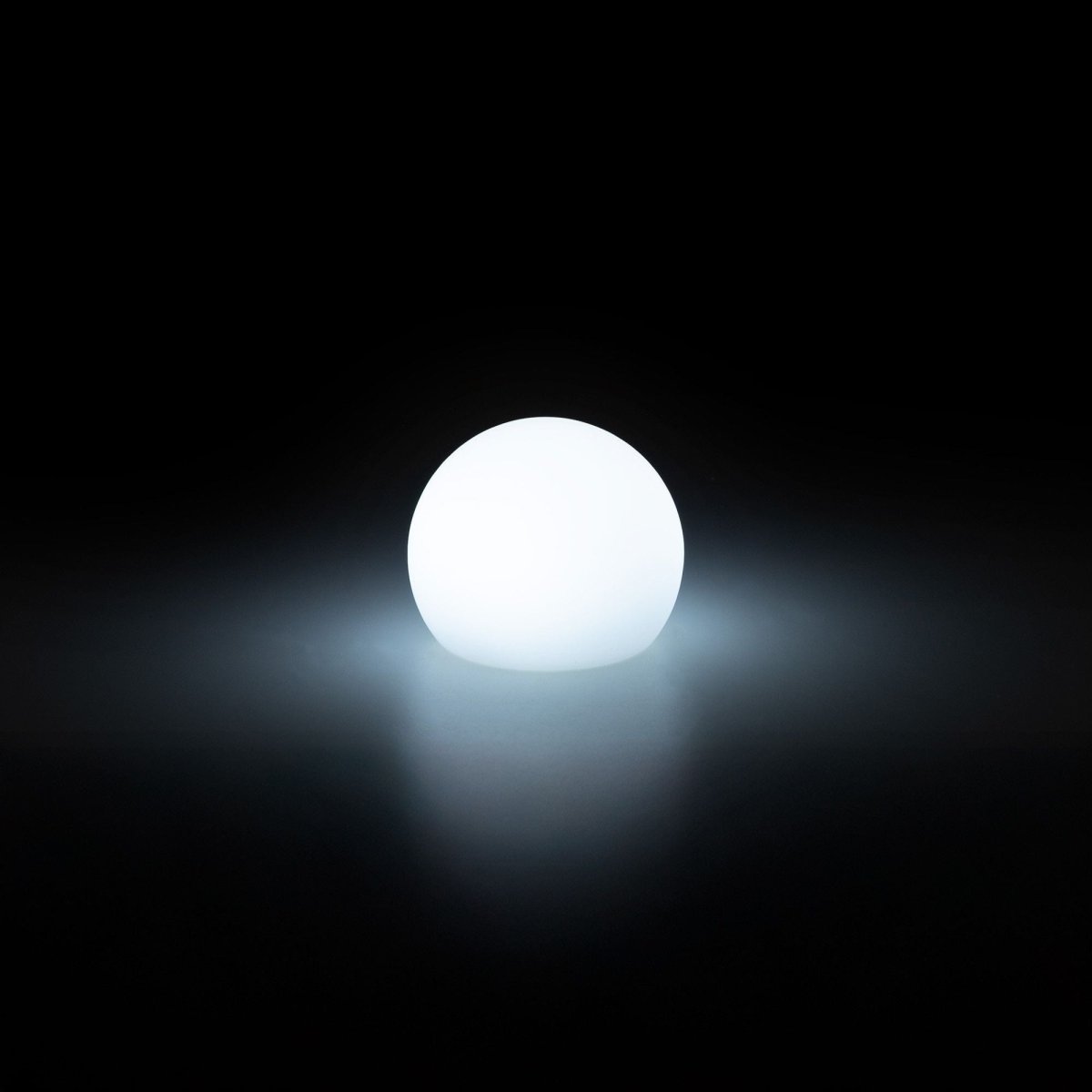 Lámpara de mesa o suelo esfera exterior - RGBW - 1W - Ø12cm - Recargable - Barcelona Led-