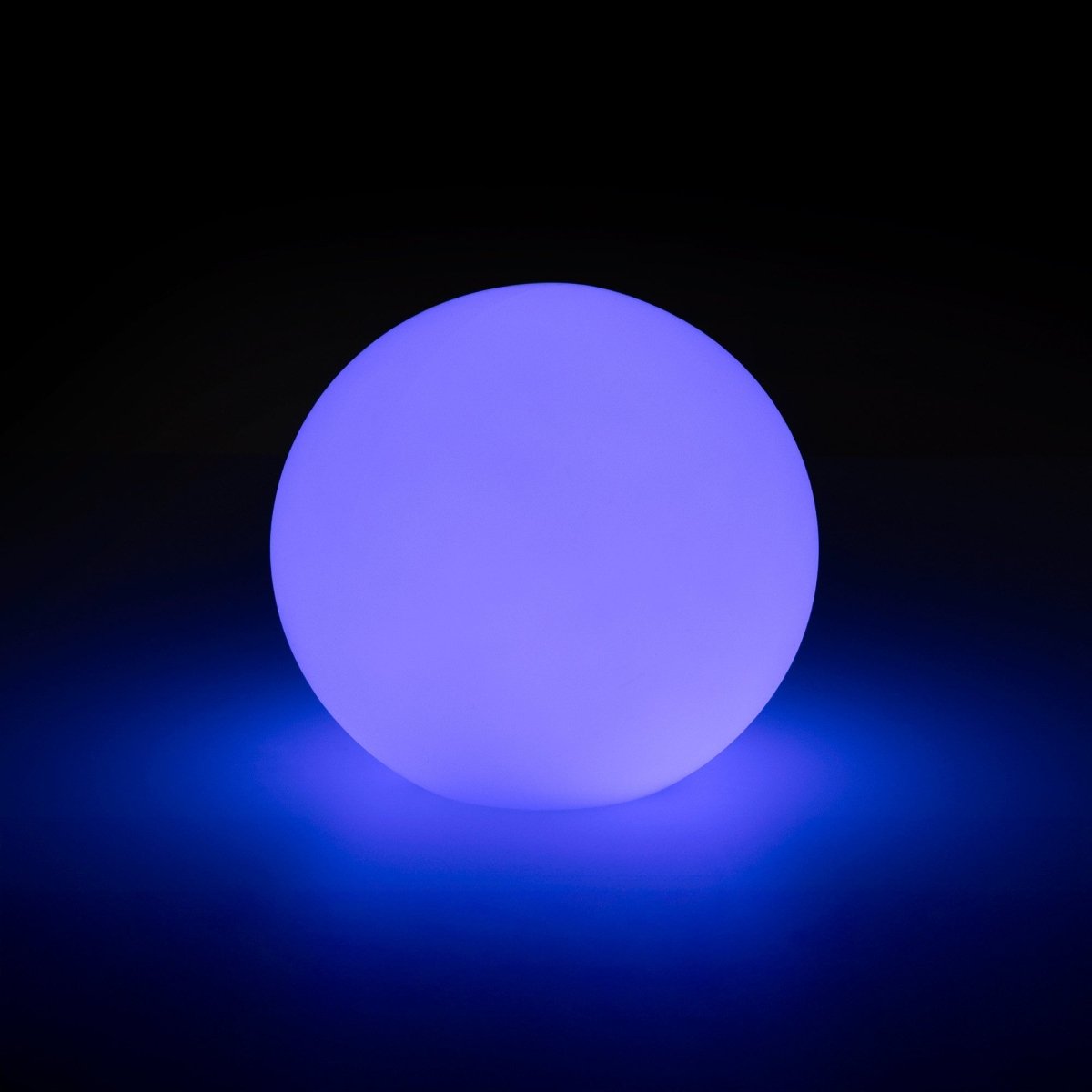 Lámpara de mesa o suelo esfera exterior - RGBW - 1W - Ø25cm - Recargable - Barcelona Led-