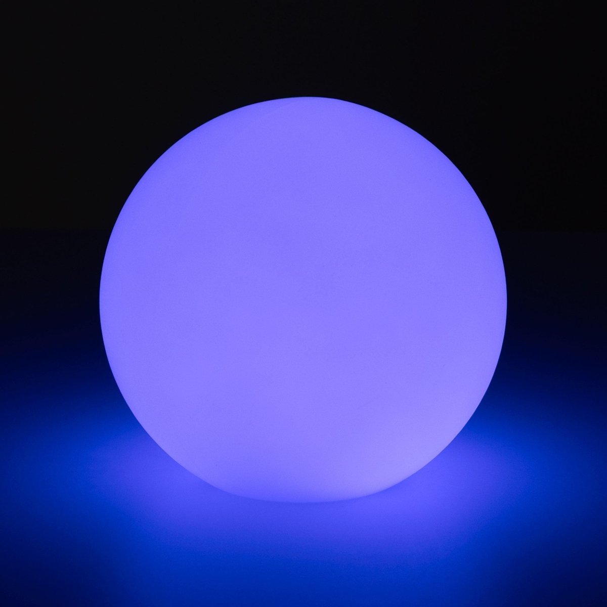 Lámpara de mesa o suelo esfera exterior - RGBW - 2W- Ø40cm - Recargable - Barcelona Led-