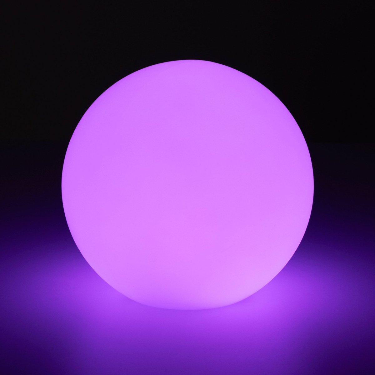 Lámpara de mesa o suelo esfera exterior - RGBW - 2W- Ø40cm - Recargable - Barcelona Led-