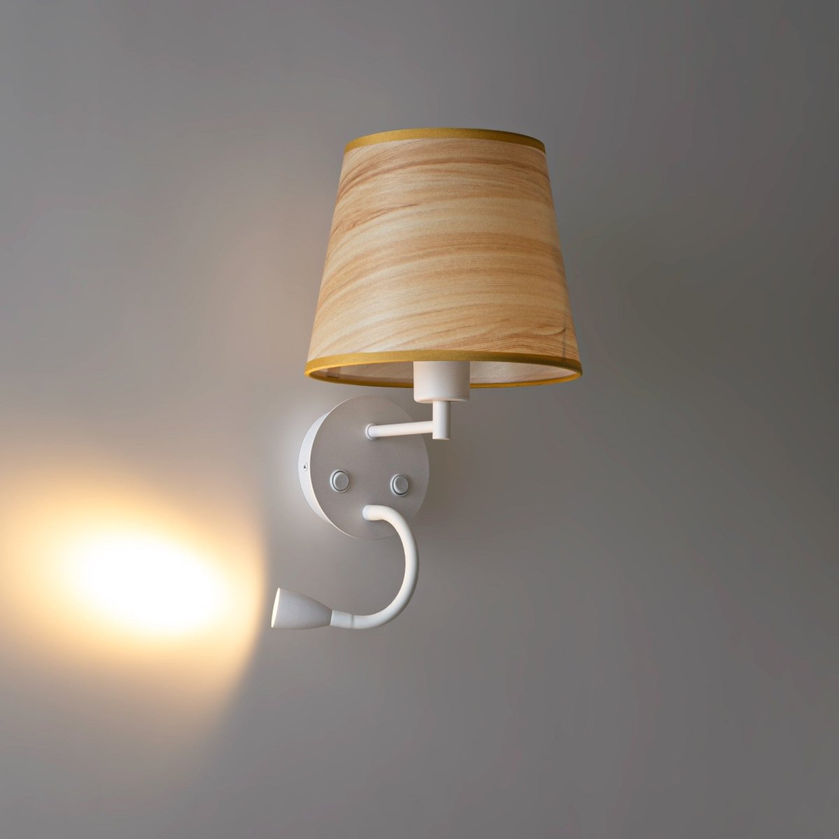 Aplique de pared para lectura "MAR" - E27 + Foco LED flexible - Barcelona Led-Decoración