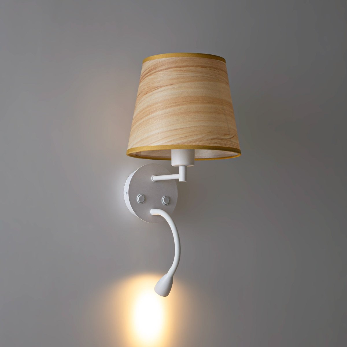 Aplique de pared para lectura "MAR" - E27 + Foco LED flexible - Barcelona Led-Decoración