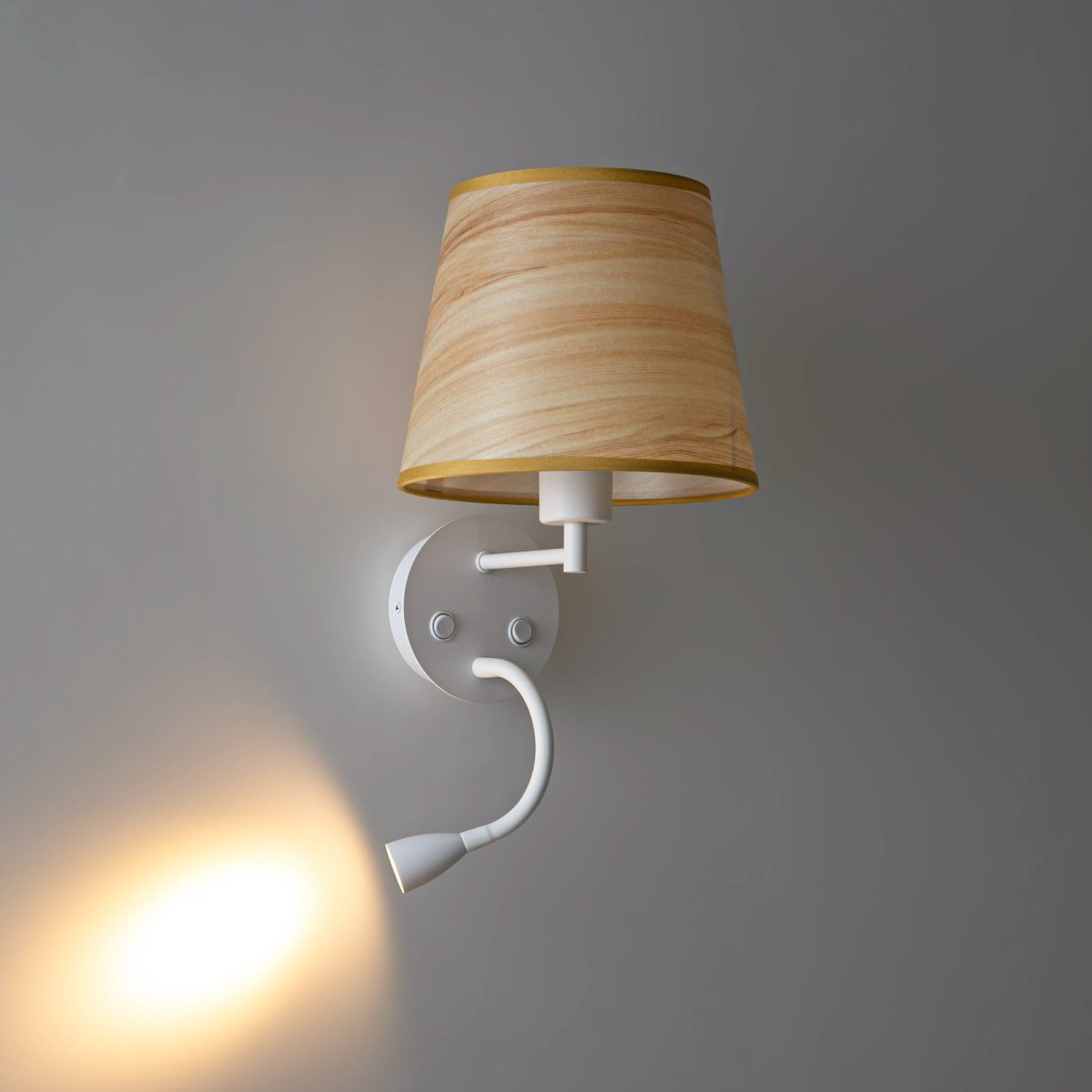 Aplique de pared para lectura "MAR" - E27 + Foco LED flexible - Barcelona Led-Decoración