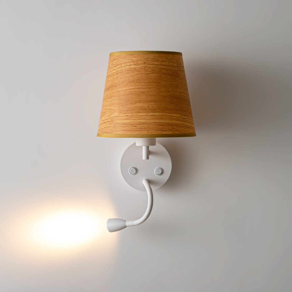 Aplique de pared para lectura "MAR" - E27 + Foco LED flexible - Barcelona Led-Decoración