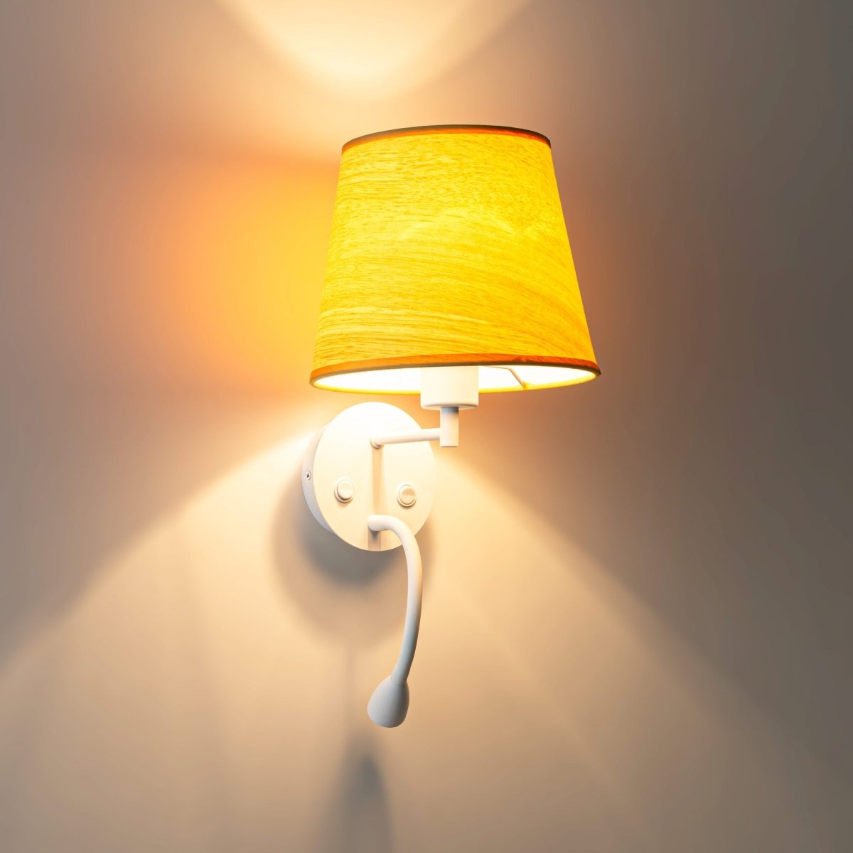 Aplique de pared para lectura "MAR" - E27 + Foco LED flexible - Barcelona Led-Decoración