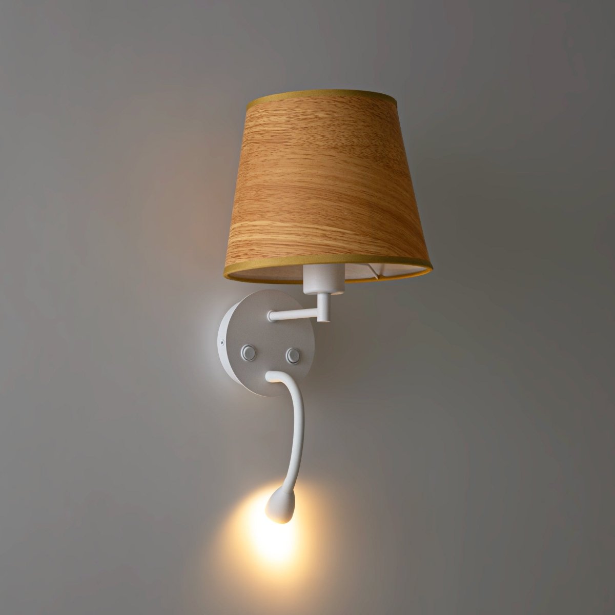 Aplique de pared para lectura "MAR" - E27 + Foco LED flexible - Barcelona Led-Decoración