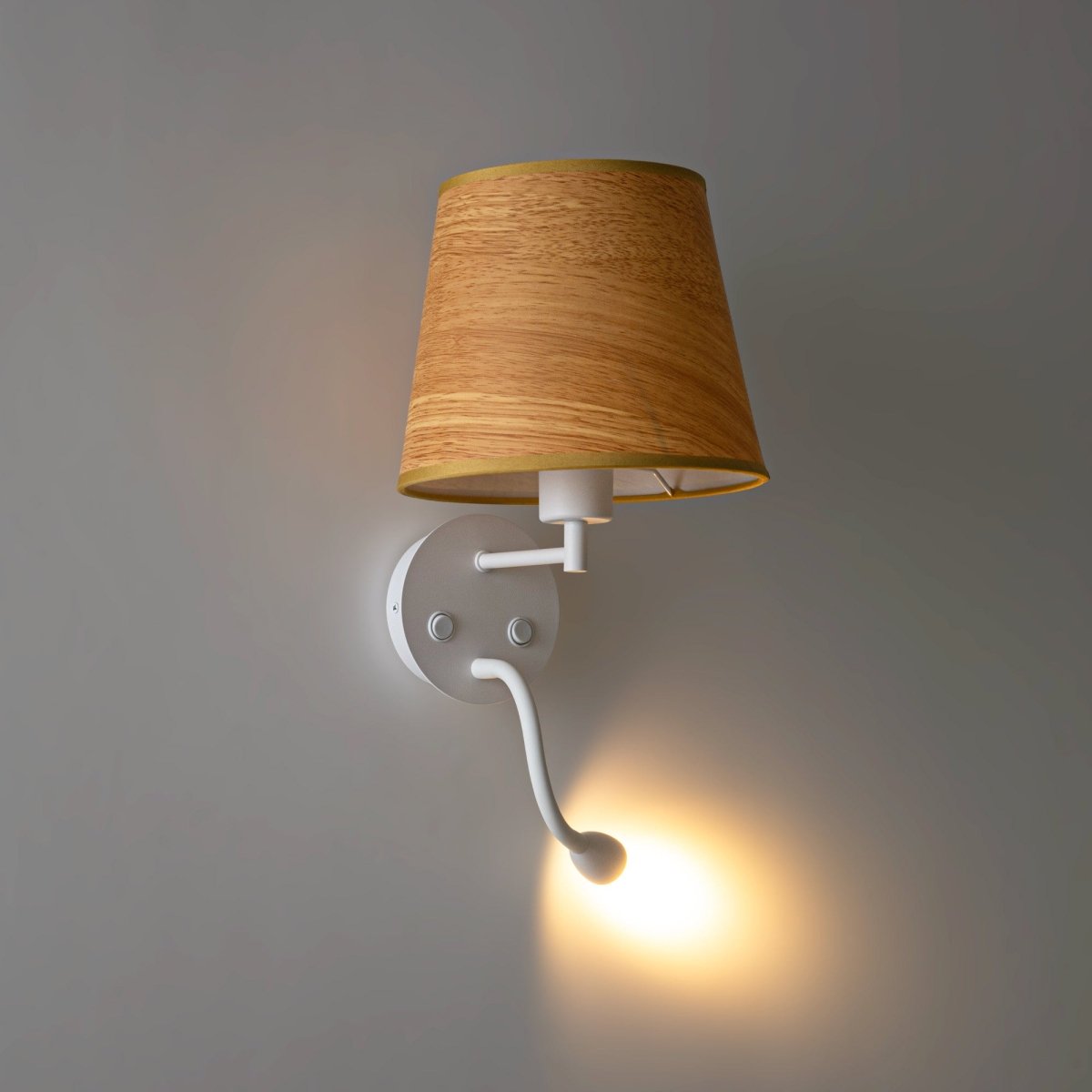 Aplique de pared para lectura "MAR" - E27 + Foco LED flexible - Barcelona Led-Decoración