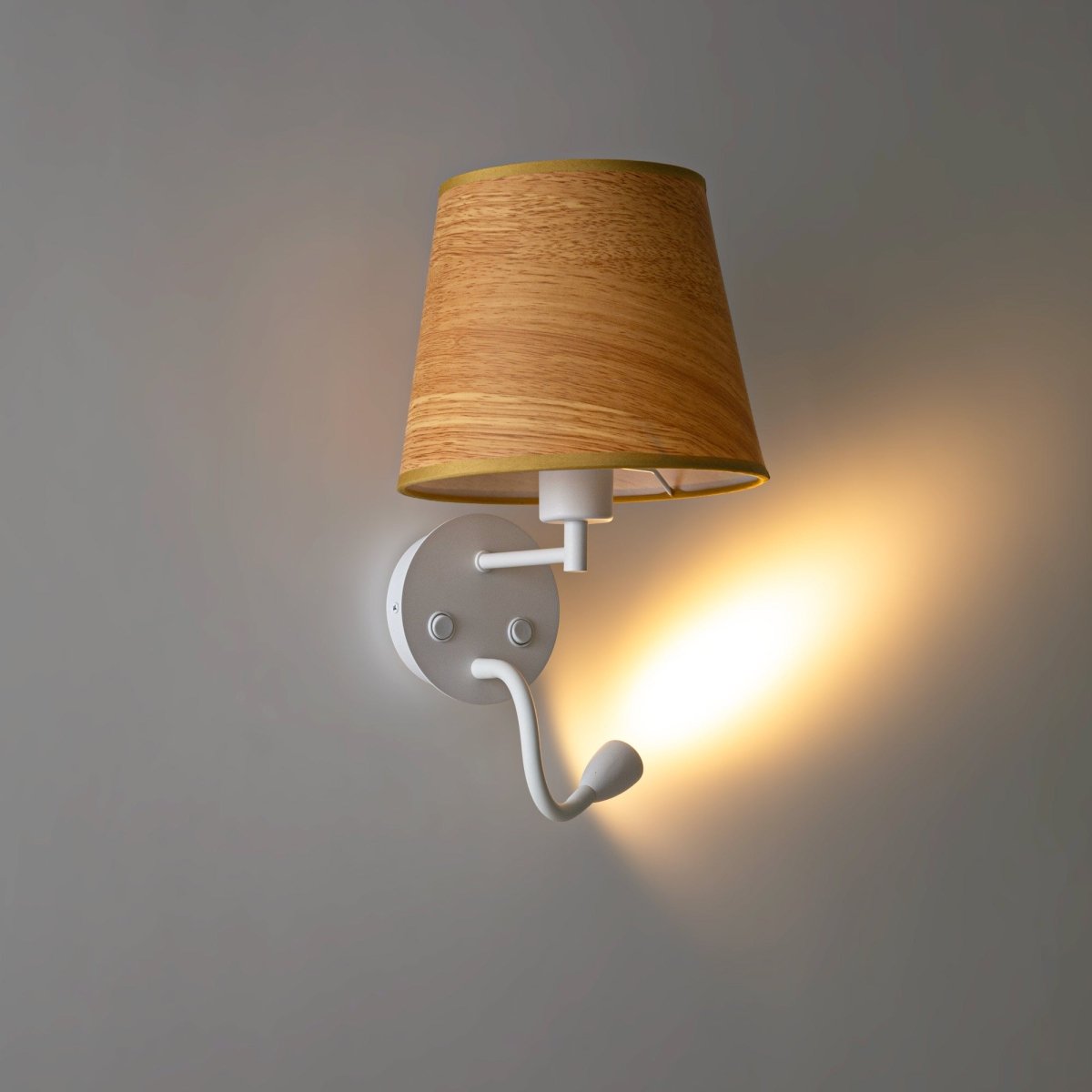 Aplique de pared para lectura "MAR" - E27 + Foco LED flexible - Barcelona Led-Decoración