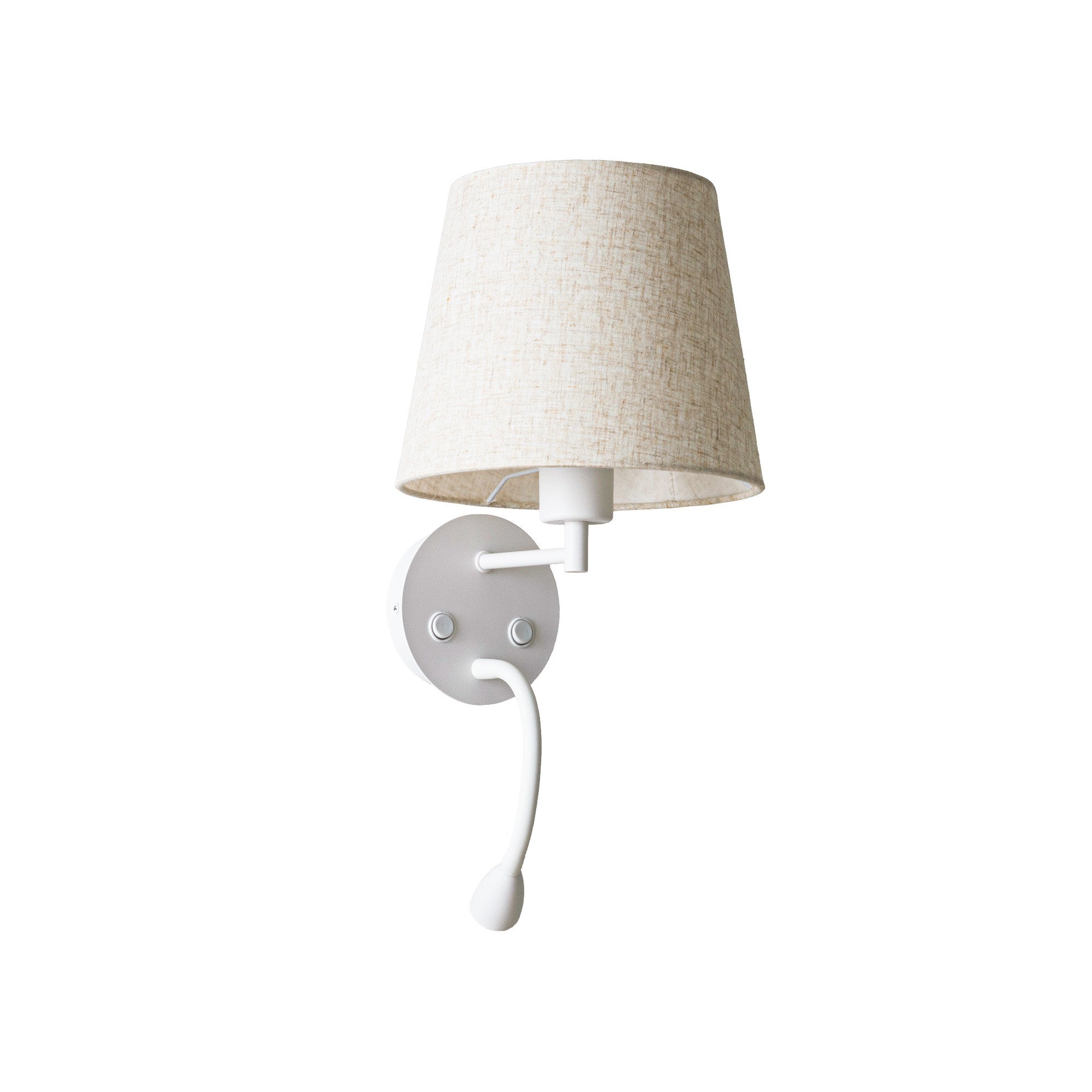 Aplique de pared para lectura "MAR II" - E27 + Foco LED flexible (1)