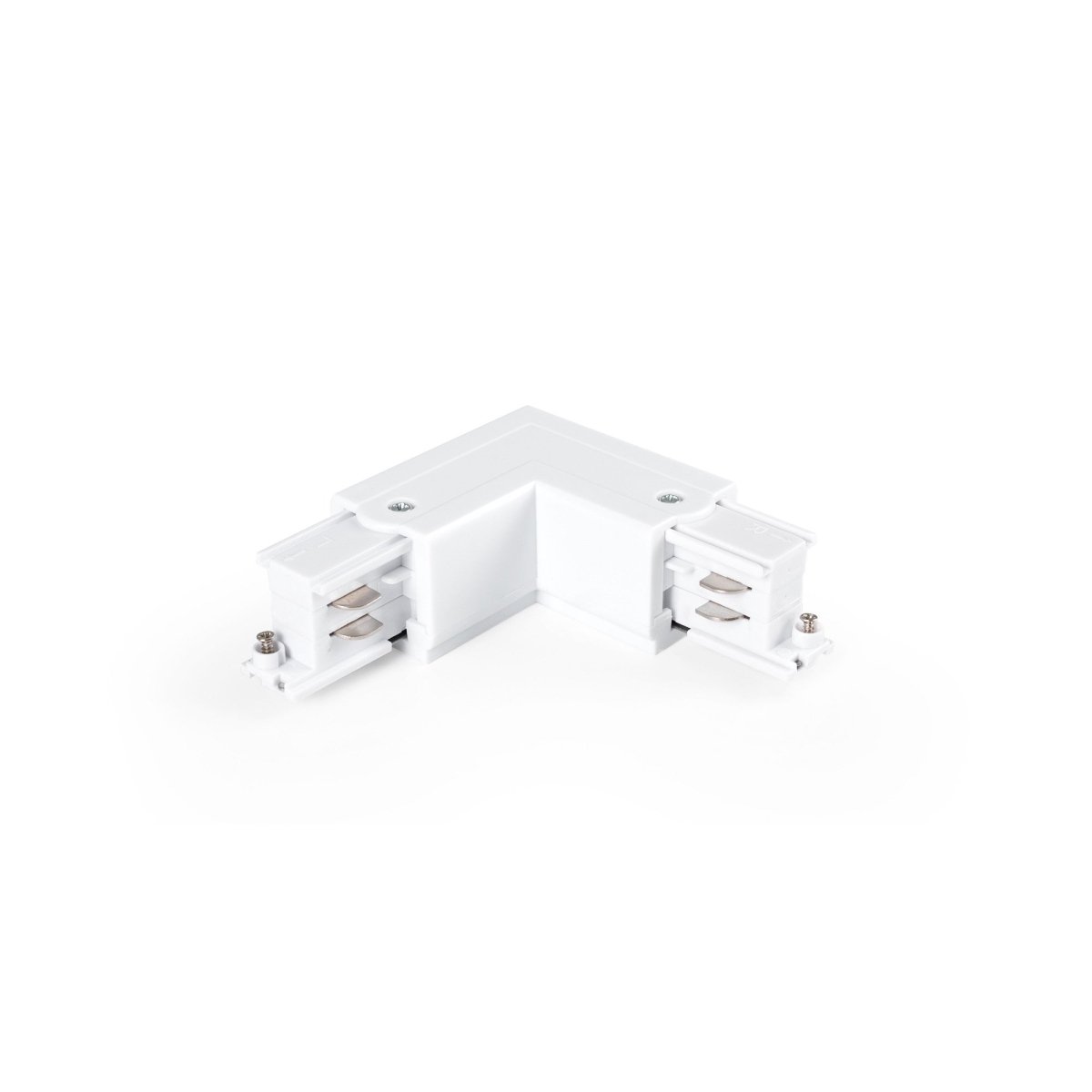 Unión rígida en L para carril trifásico superficie - GEN2 - DERECHA - Barcelona Led-Accesorios