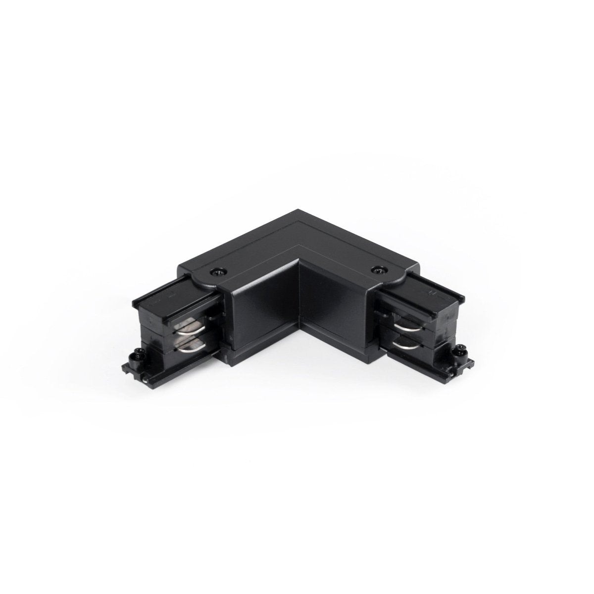 Unión rígida en L para carril trifásico superficie - GEN2 - DERECHA - Barcelona Led-Accesorios