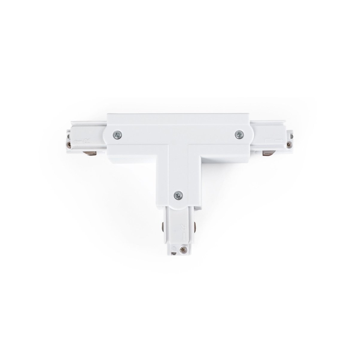 Unión rígida en T para carril trifásico superficie - GEN2 - DERECHA - Barcelona Led-Accesorios