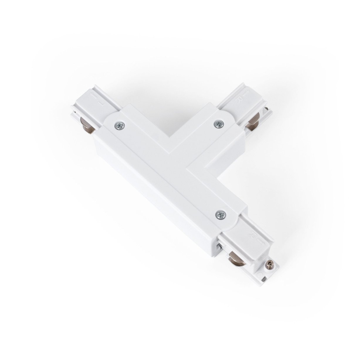 Unión rígida en T para carril trifásico superficie - GEN2 - DERECHA - Barcelona Led-Accesorios