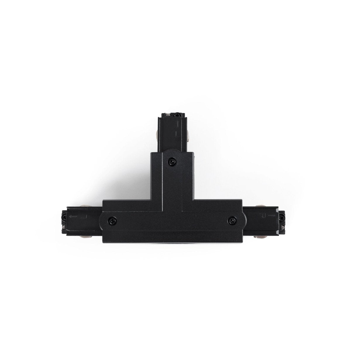 Unión rígida en T para carril trifásico superficie - GEN2 - IZQUIERDA - Barcelona Led-Accesorios