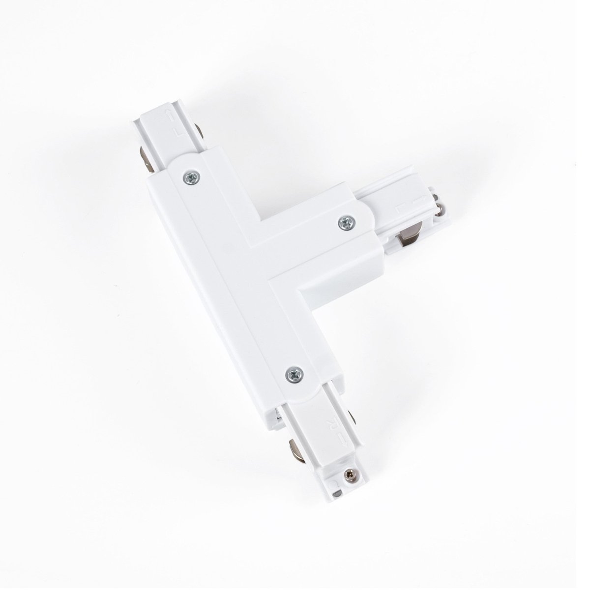 Unión rígida en T para carril trifásico superficie - GEN2 - IZQUIERDA - Barcelona Led-Accesorios