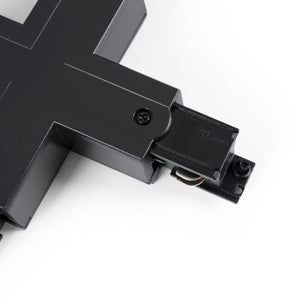 Unión rígida en X para carril trifásico de superficie - GEN2 (2)