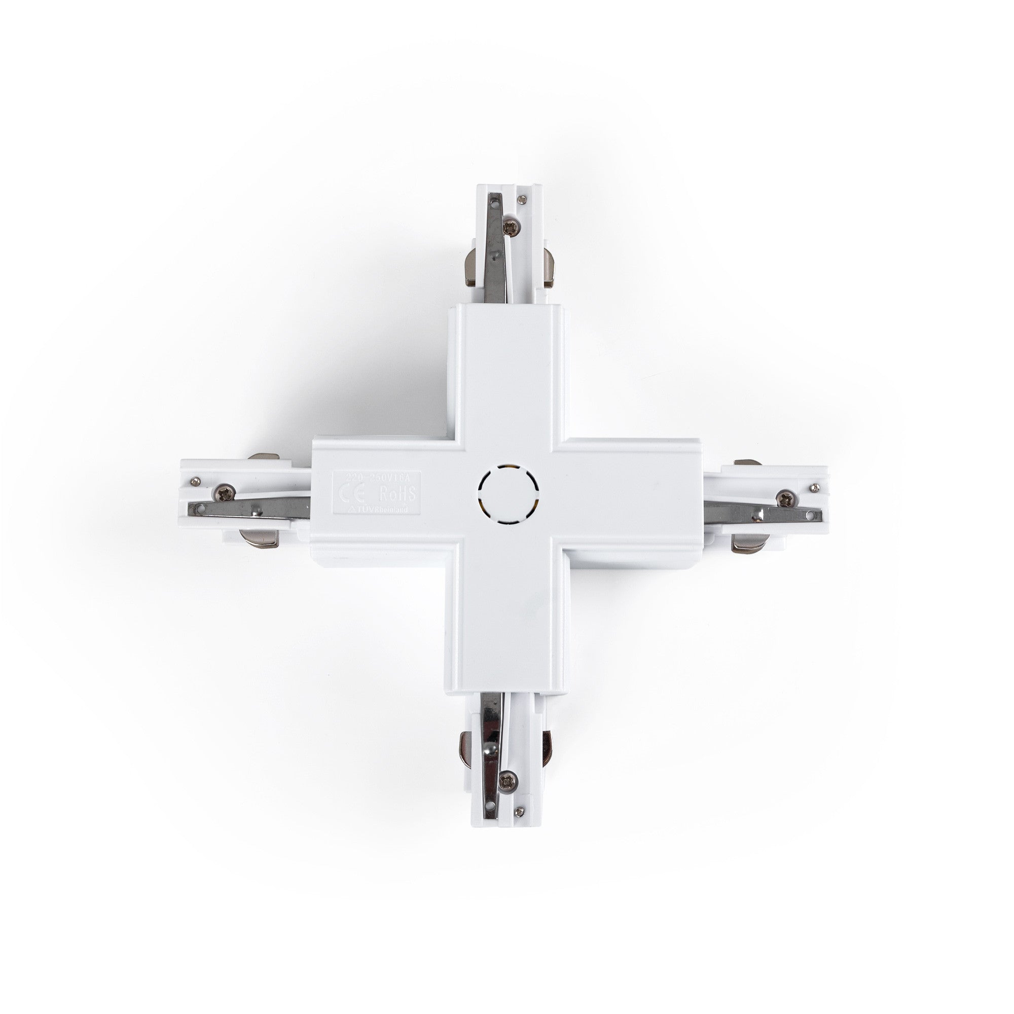 Unión rígida en X para carril trifásico de superficie - GEN2 (7)