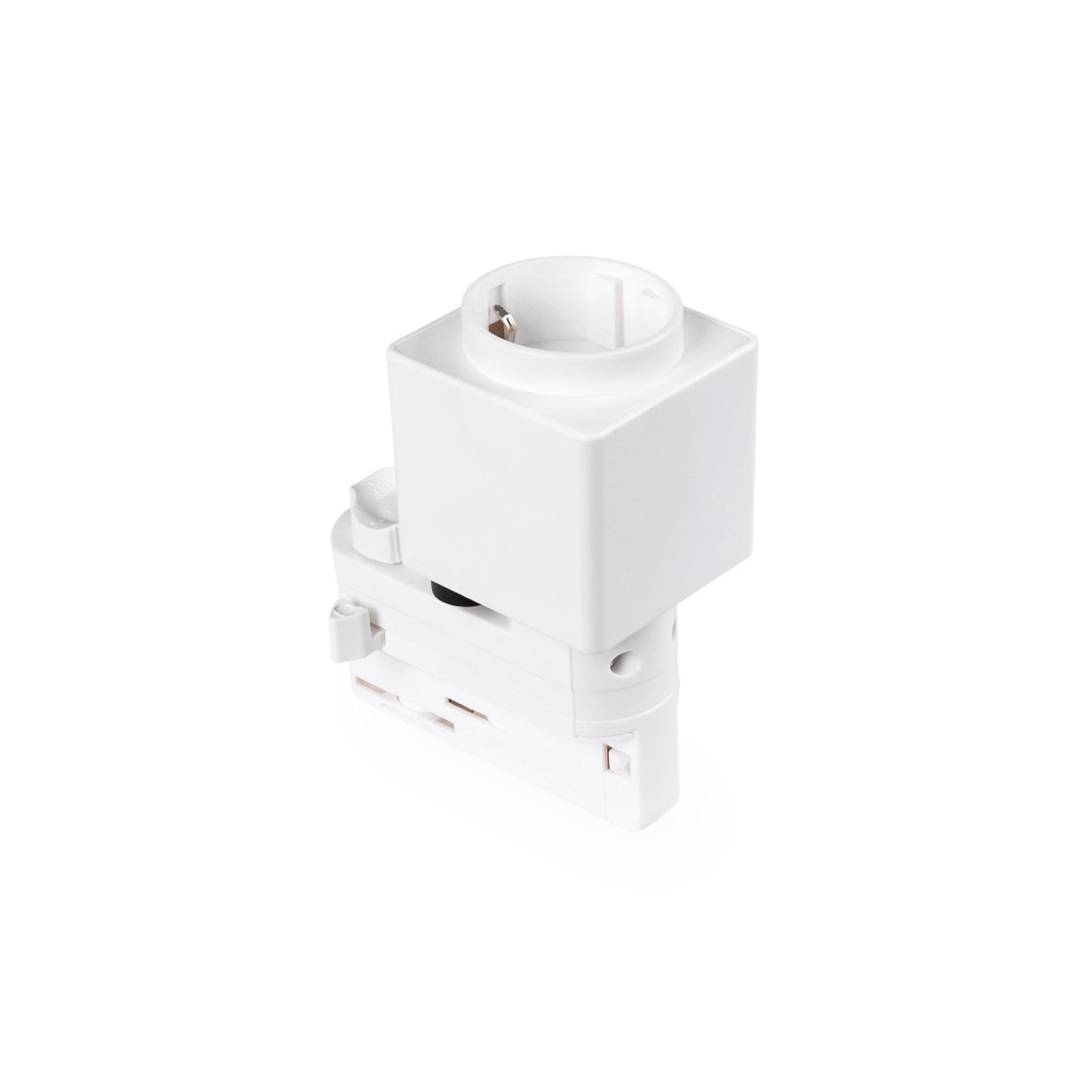 Adaptador SCHUKO para luminarias LED en carril trifásico - Barcelona Led-Accesorios