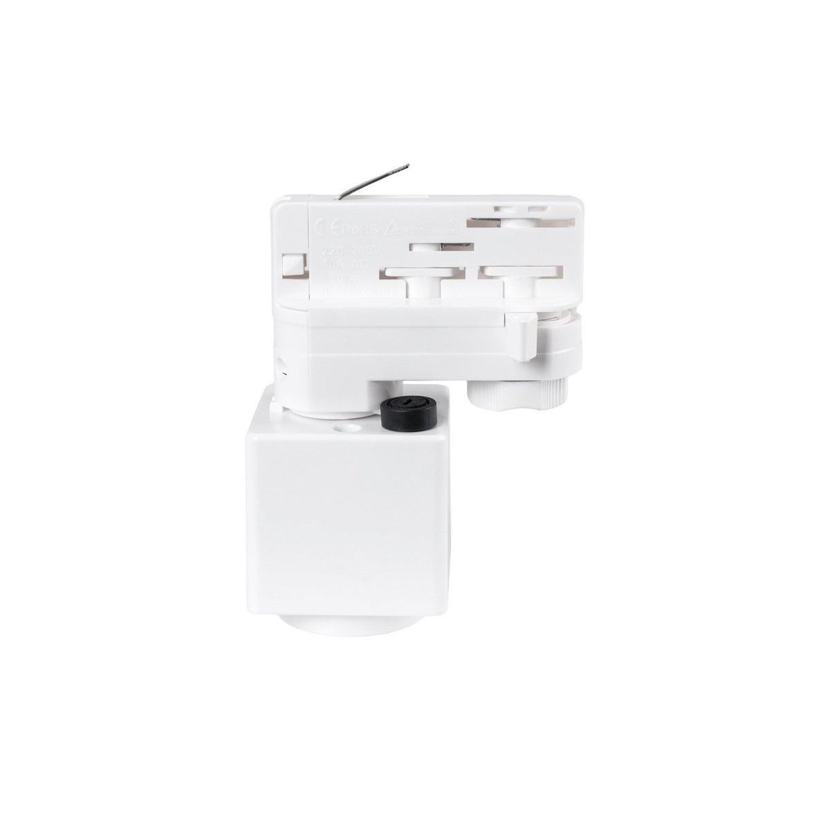 Adaptador SCHUKO para luminarias LED en carril trifásico - Barcelona Led-Accesorios