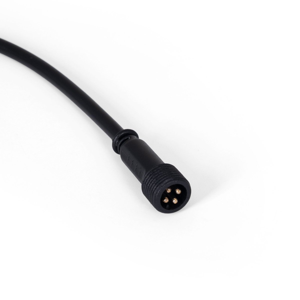 Conector estanco hembra para balizas RGB - 4 pines - 20 cm - Barcelona Led-Accesorios