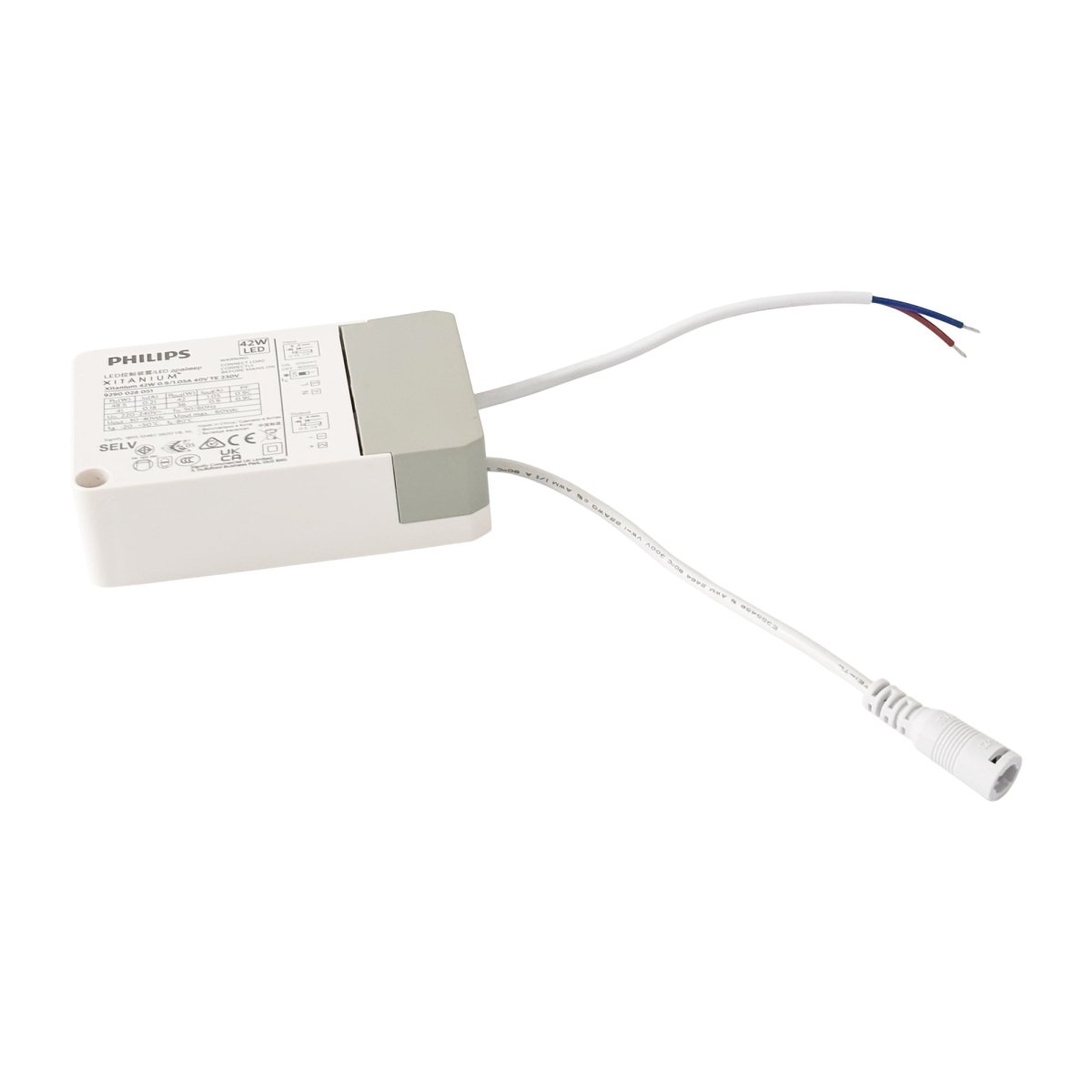 Driver Philips Xitanium - Regulación TRIAC - 42W - 230V - Salida 30-40V DC - 0.9/1.05A - Barcelona Led-Control y regulación