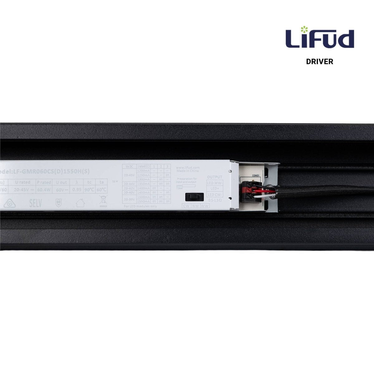 Barra lineal LED de alta potencia - 60W - 150cm - Enlazable - IP20 - Barcelona Led-Iluminación