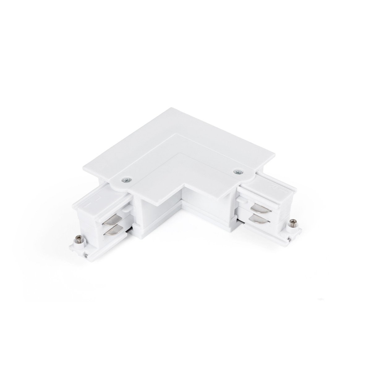 Unión rígida en L para carril trifásico empotrable - GEN2 - 90º - DERECHA - Barcelona Led-Accesorios