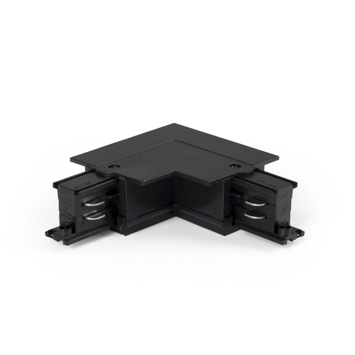 Unión rígida en L para carril trifásico empotrable - GEN2 - 90º - IZQUIERDA - Barcelona Led-Accesorios