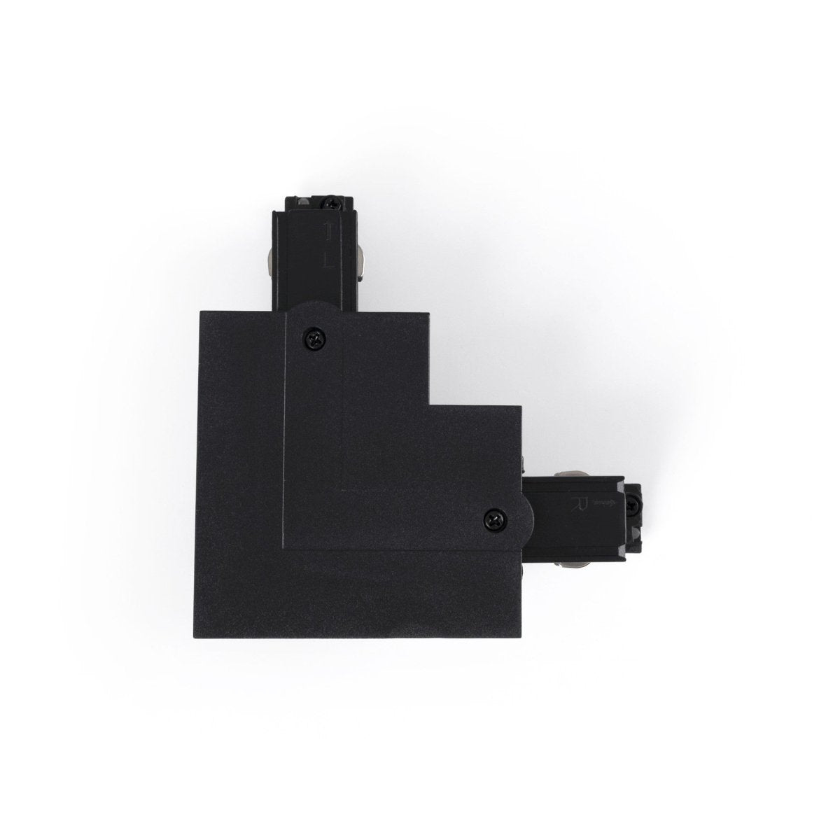 Unión rígida en L para carril trifásico empotrable - GEN2 - 90º - IZQUIERDA - Barcelona Led-Accesorios