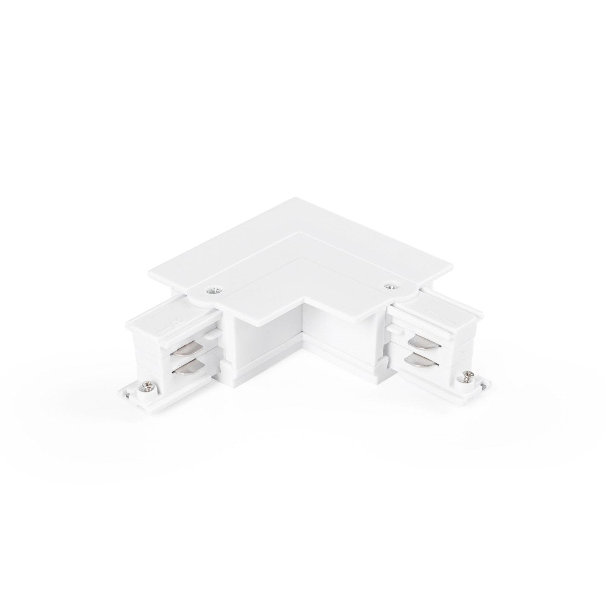 Unión rígida en L para carril trifásico empotrable - GEN2 - 90º - IZQUIERDA - Barcelona Led-Accesorios
