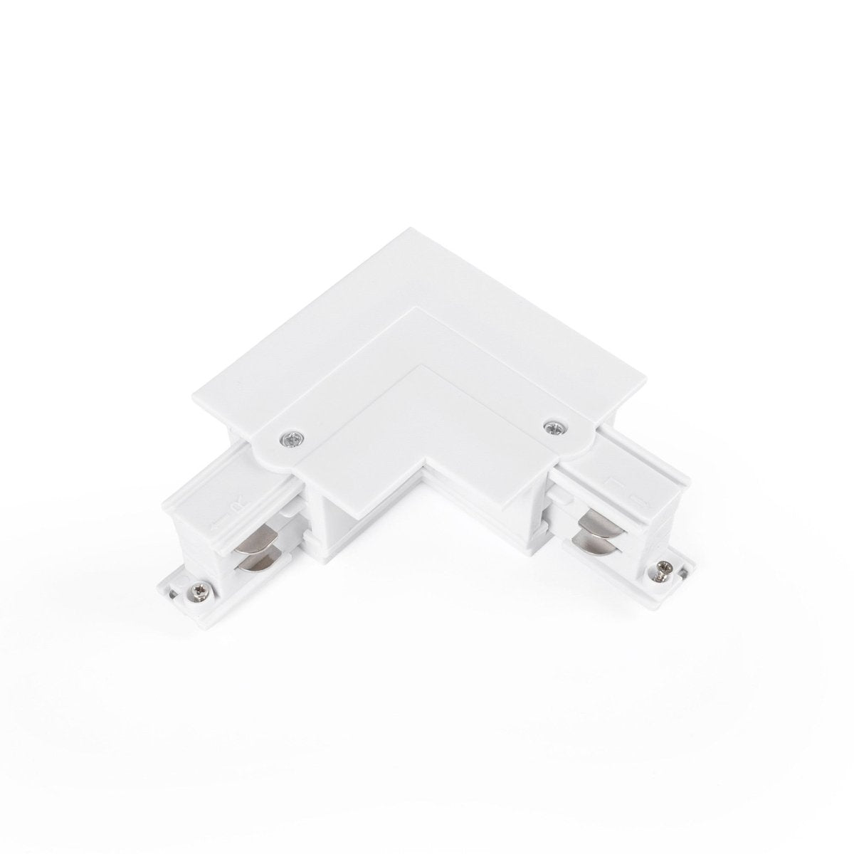 Unión rígida en L para carril trifásico empotrable - GEN2 - 90º - IZQUIERDA - Barcelona Led-Accesorios