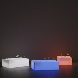 Mesa luminosa LED RGBW con bandeja para hielo  - 24W - Recargable (4)