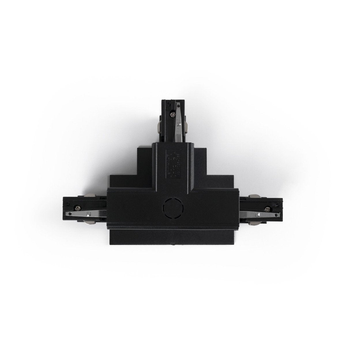 Unión rígida en T para carril trifásico empotrable - GEN2 - IZQUIERDA - Barcelona Led-Accesorios