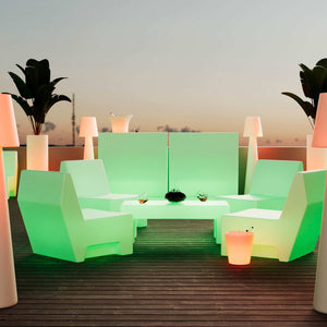 Asiento luminoso LED RGBW - XL - 16W - Recargable (5)