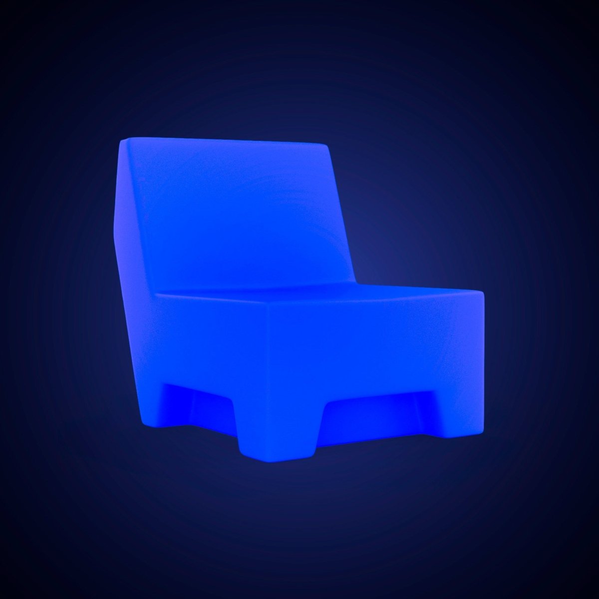 Asiento luminoso LED RGBW - XL - 16W - Recargable - Barcelona Led-Mobiliario